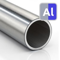 Алюминиевая круглая труба 18x1.5 мм тонкостенная прессованная АВ ГОСТ 18482-2018